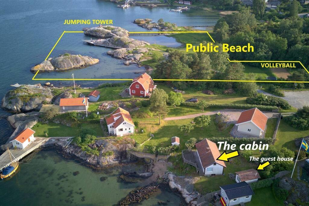 Cabin At The Sea Close To Public Beach With A Jumpingtower Hoviksnas Екстериор снимка
